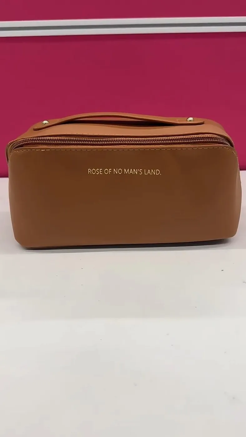 Trousse de maquillage grande ouverture voyage