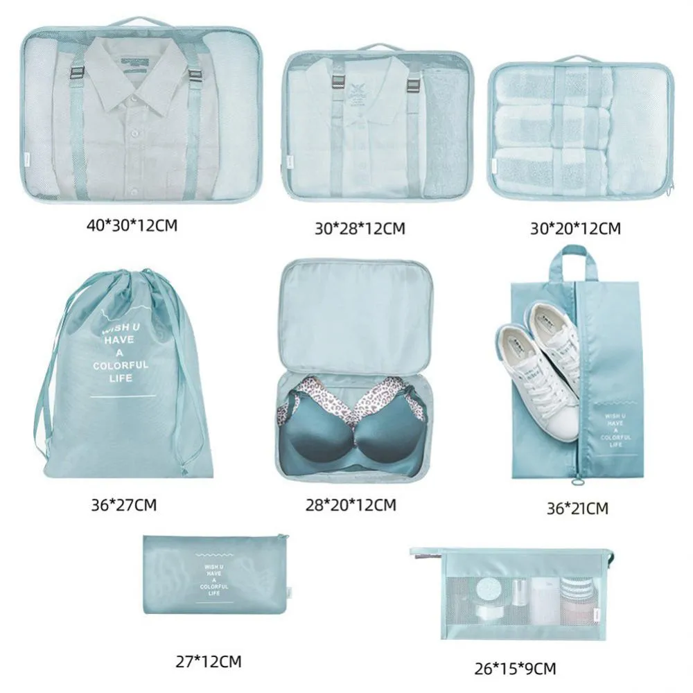 Cubes de rangement valise — set de 8